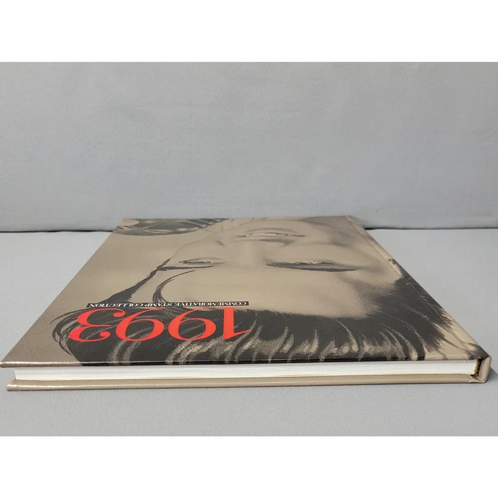 Vintage‎ 1993 USPS Commemorative Stamp Book Collection Hardcover Elvis Presley